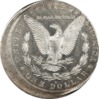 1882-O Morgan Dollar ($1) Error - Struck 10 Percent Off-Center REVERSE Image