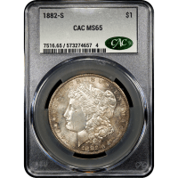 1882-S Morgan Dollar ($1) Obverse Slab Image