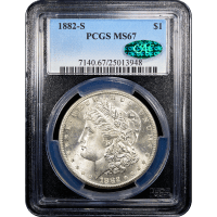 1882-S Morgan Dollar ($1) Obverse Slab Image