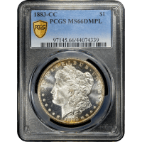 1883-CC Morgan Dollar ($1) Obverse Slab Image