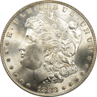 1883-CC Morgan Dollar Obverse Image