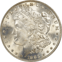 1883 Morgan Dollar ($1) OGH Obverse Image