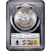 1883-O Morgan Dollar ($1) Rainbow Toner Reverse Slab Image