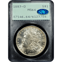 1883-O Morgan Dollar ($1) Rattler Obverse Slab Image