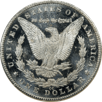 1884-CC Morgan Dollar ($1) Reverse Image