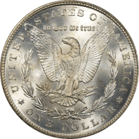 1884-CC Morgan Dollar ($1) OGH Reverse Image