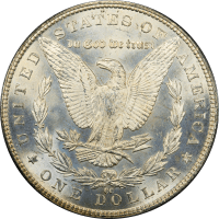 1884-CC Morgan Dollar ($1) OGH REVERSE Image