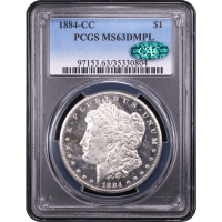1884-CC Morgan Dollar ($1) SLAB Image
