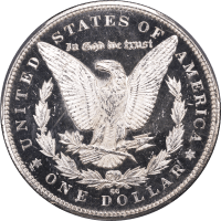 1884-CC Morgan Dollar ($1) REVERSE Image