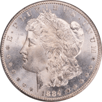 1884-CC Morgan Dollar ($1) Obverse Image