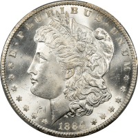 1884-CC Morgan Dollar ($1) Obverse Image
