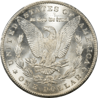 1884-CC Morgan Dollar ($1) Reverse Image