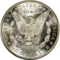 1884-CC Morgan Dollar ($1) REVERSE Image