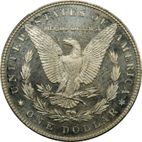 1884 Morgan Dollar ($1) REVERSE Image