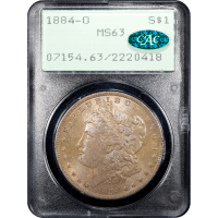 1884-O Morgan Dollar ($1) Rattler SLAB Image