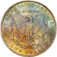 1884-O Morgan Dollar ($1) Rattler REVERSE Image
