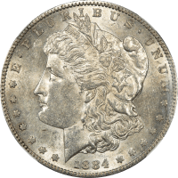 1884-S Morgan Dollar ($1) Obverse Image