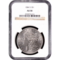 1884-S Morgan Dollar ($1) Obverse Slab Image
