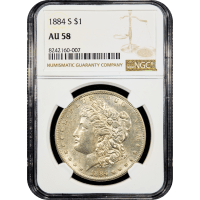 1884-S Morgan Dollar ($1) Obverse Slab Image