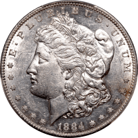 1884-S Morgan Dollar ($1) Obverse Image
