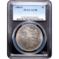 1884-S Morgan Dollar ($1) Obverse Slab Image