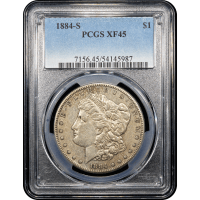 1884-S Morgan Dollar ($1) Obverse Slab Image