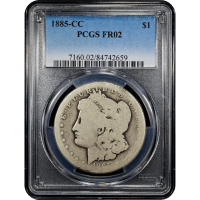 1885-CC Morgan Dollar ($1) SLAB Image