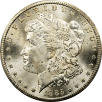 1885-CC Morgan Dollar ($1) Obverse Image