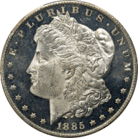 1885-CC Morgan Dollar ($1) OBVERSE Image