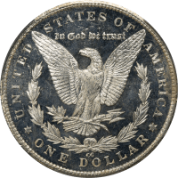 1885-CC Morgan Dollar ($1) Reverse Image