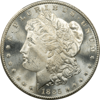 1885-CC Morgan Dollar ($1) OBVERSE Image
