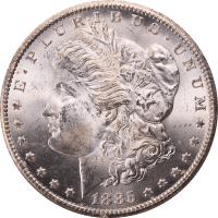 1885-CC Morgan Dollar ($1) Rattler Obverse Image