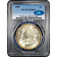 1885 Morgan Dollar ($1) Obverse Slab Image