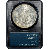 1885 Morgan Dollar ($1) Rattler SLAB Image