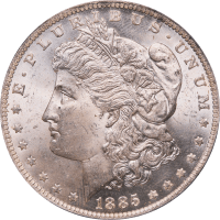 1885-O Morgan Dollar ($1) Doily OBVERSE Image