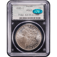 1885-O Morgan Dollar ($1) Doily Obverse Slab Image