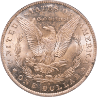 1885-O Morgan Dollar ($1) Doily REVERSE Image
