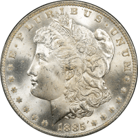 1885-O Morgan Dollar ($1) OGH OBVERSE Image
