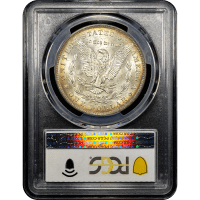 1885-O Morgan Dollar ($1) Rainbow Toner SLAB Image