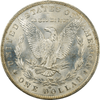 1885-O Morgan Dollar ($1) Rattler REVERSE Image