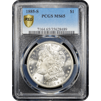1885-S Morgan Dollar ($1) Obverse Slab Image