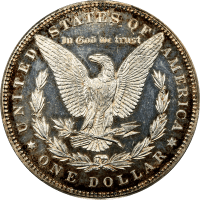 1886 Morgan Dollar ($1) Reverse Image
