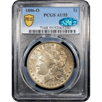 1886-O Morgan Dollar ($1) Obverse Slab Image