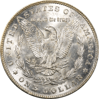 1887 Morgan Dollar ($1) OGH Reverse Image
