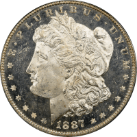 1887 Morgan Dollar ($1) Obverse Image