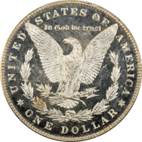 1887 Morgan Dollar ($1) Reverse Image