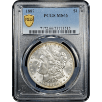 1887 Morgan Dollar ($1) SLAB Image