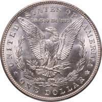1887 Morgan Dollar ($1) Reverse Image