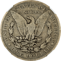 1889-CC Morgan Dollar ($1) Reverse Image