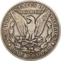 1889-CC Morgan Dollar ($1) Reverse Image